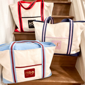 Oversized Canvas Weekender Tote Bag